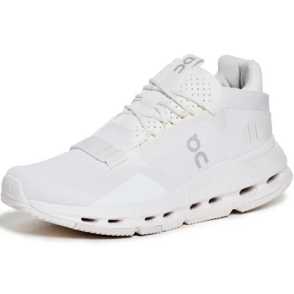 On Running Shoes - On Running Women's White Athletic Shoes